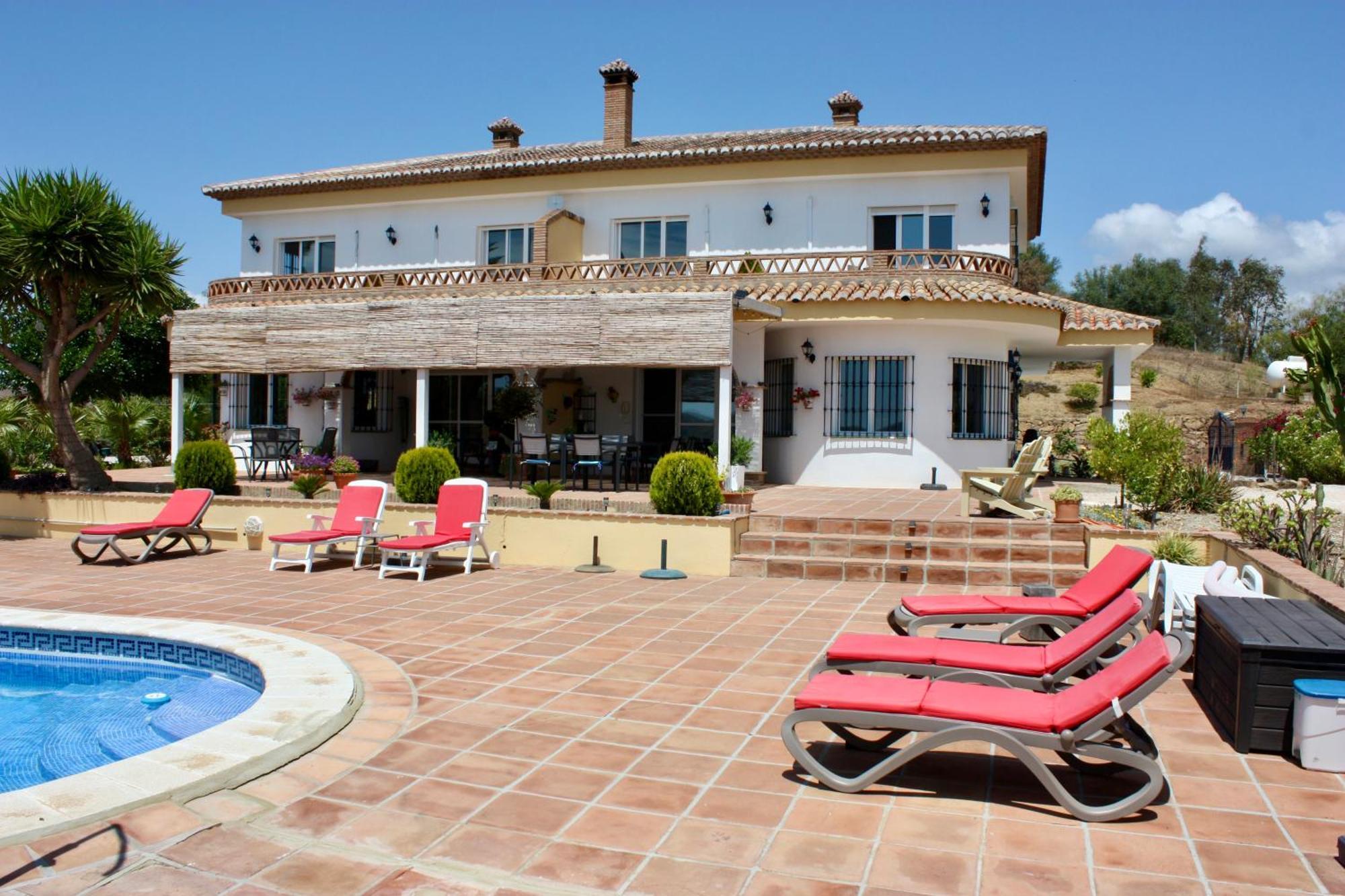 Casa Nuestro Sueno Bed & Breakfast Vinuela Exterior photo